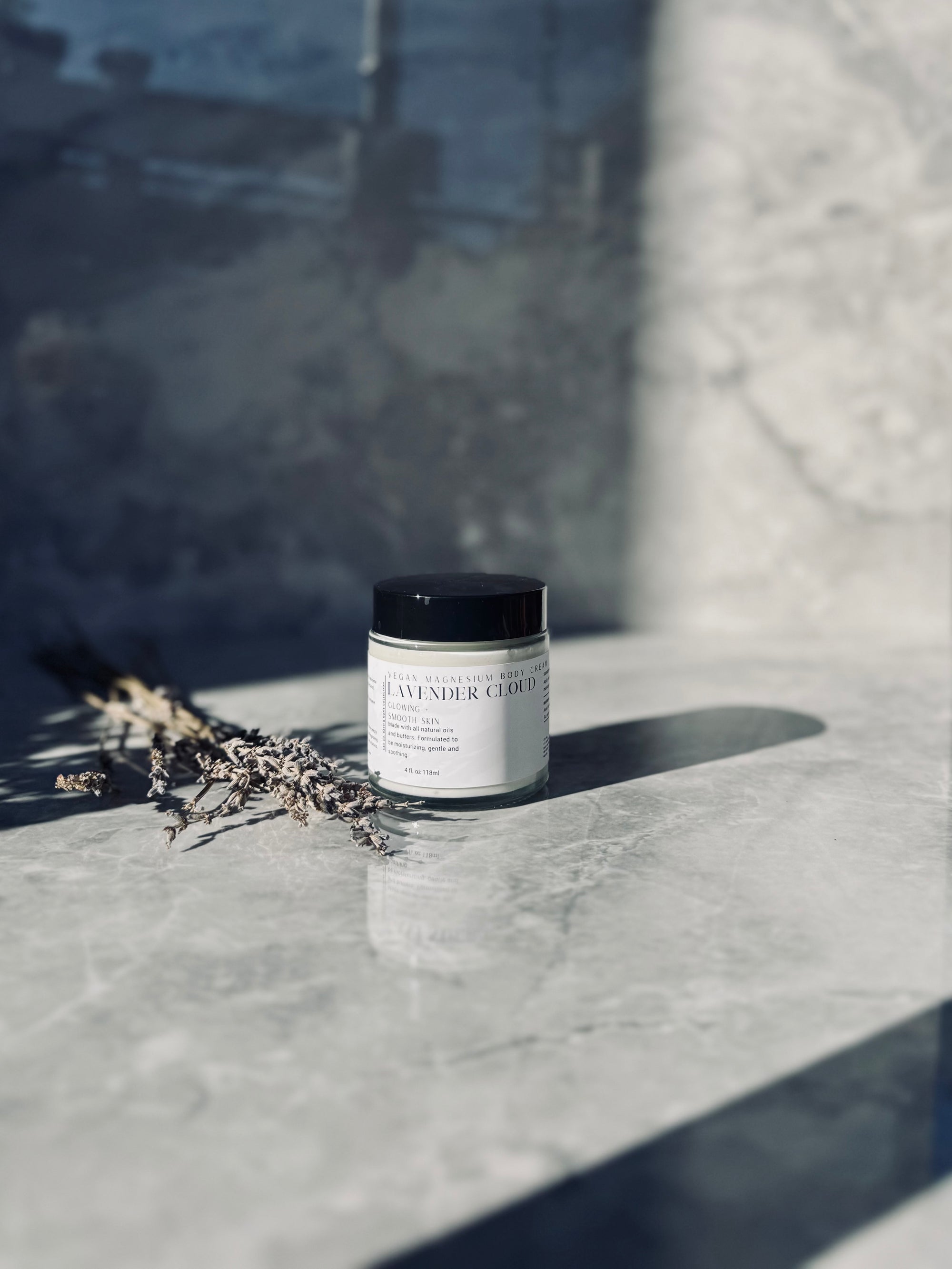 Lavender Magnesium Body Cream – Ultra-Hydrating Vegan Moisturizer