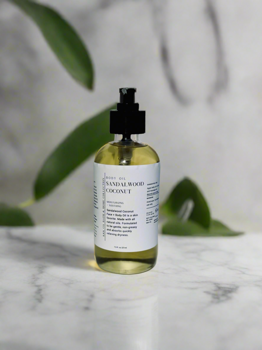 Sandalwood Coconut Body Oil