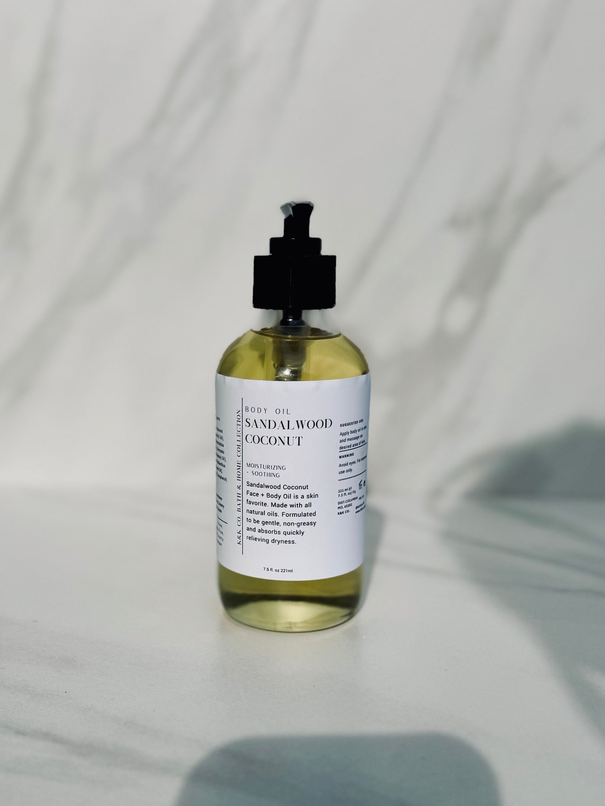 Sandalwood Coconut Body Oil
