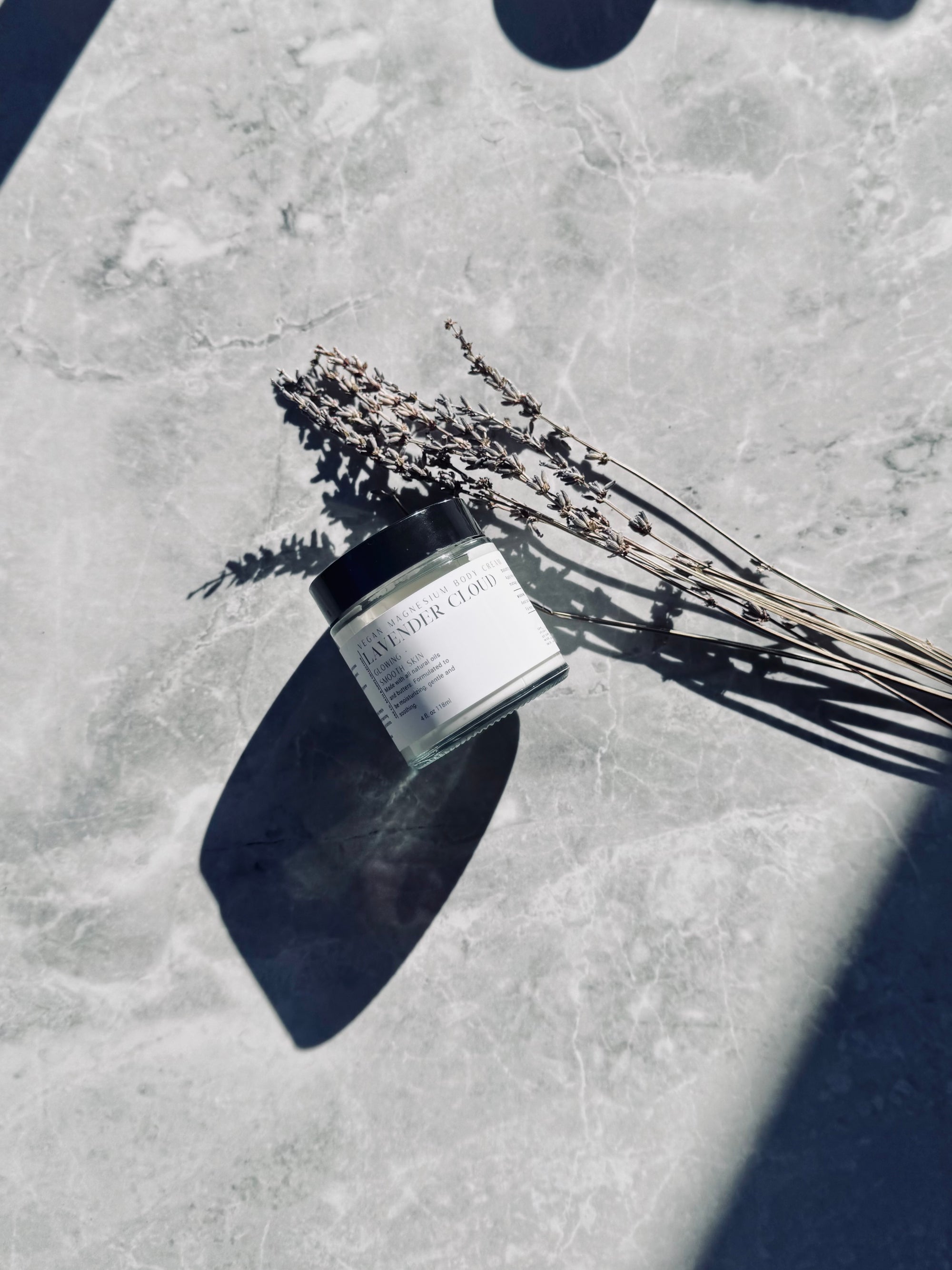 Lavender Magnesium Body Cream – Ultra-Hydrating Vegan Moisturizer