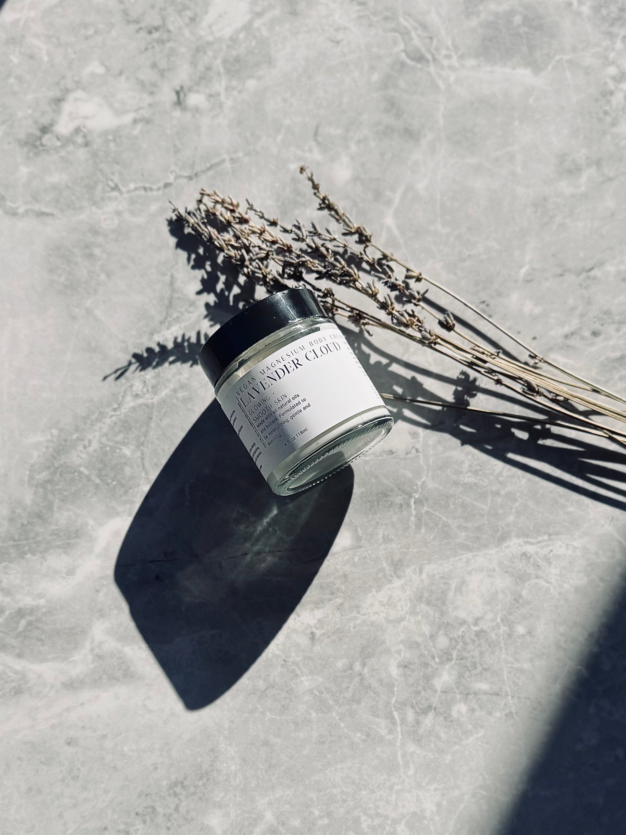 Lavender Magnesium Body Cream – Ultra-Hydrating Vegan Moisturizer