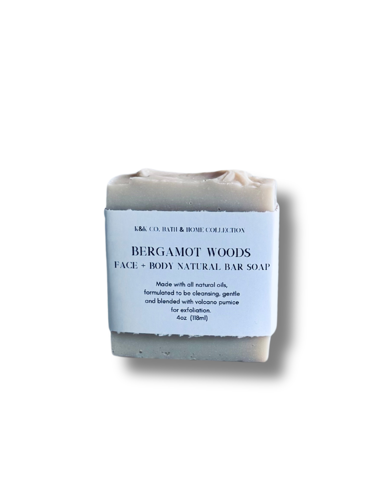 Bergamot + Woods Bar Soap
